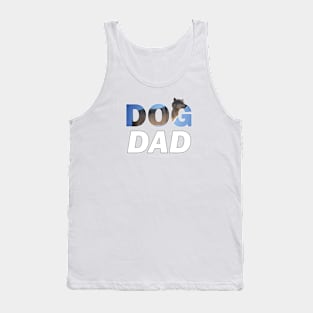 Dog Dad - Husky oil painting wordart Tank Top